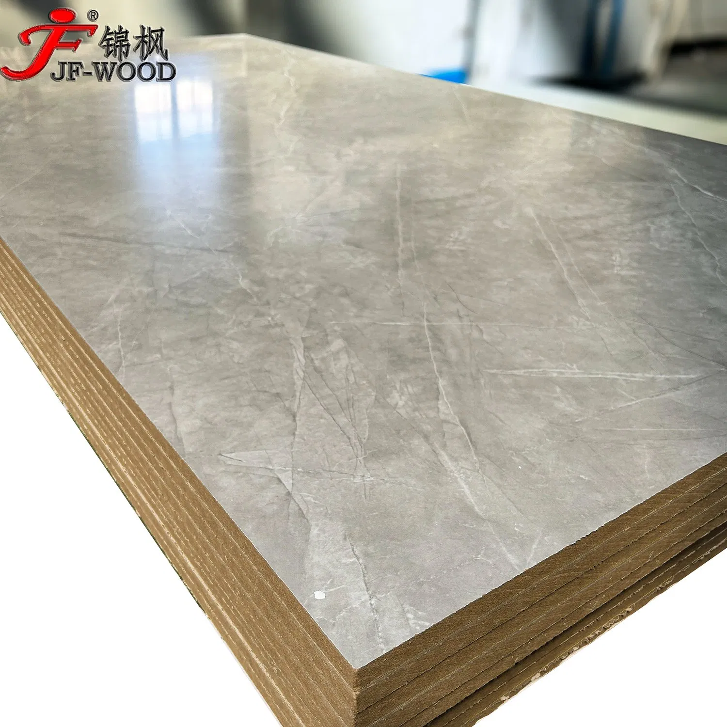 Specular Reflection 1220*2440mm Both Side Melamine MDF