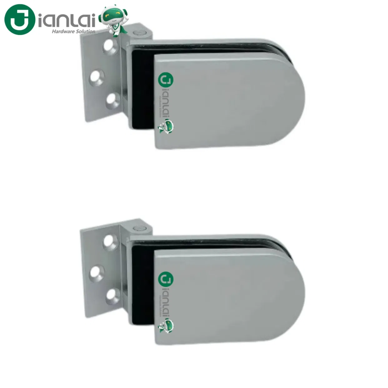 Frameless Glass Door Top Clamp Patch Fittings Corner Clamp 90 Degree