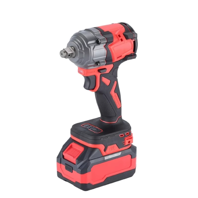 Cisivis 450nm Brushless Cordless Impact Wrench with Lithium Battery Electric Wrench Industrial Grade Heavy Duty 3800rpm Torque Wrench