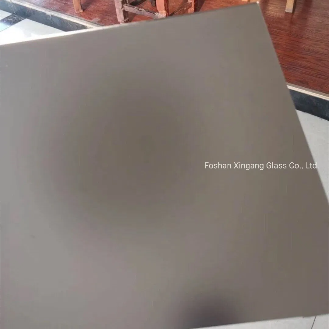 Tinted Mirror Tint Glass Acid Etched /Frosted Glass for Partition Glass Door