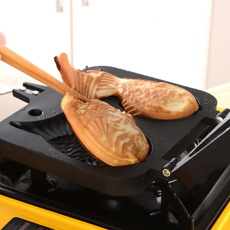 Форма для вафель в виде рыбки Taiyaki