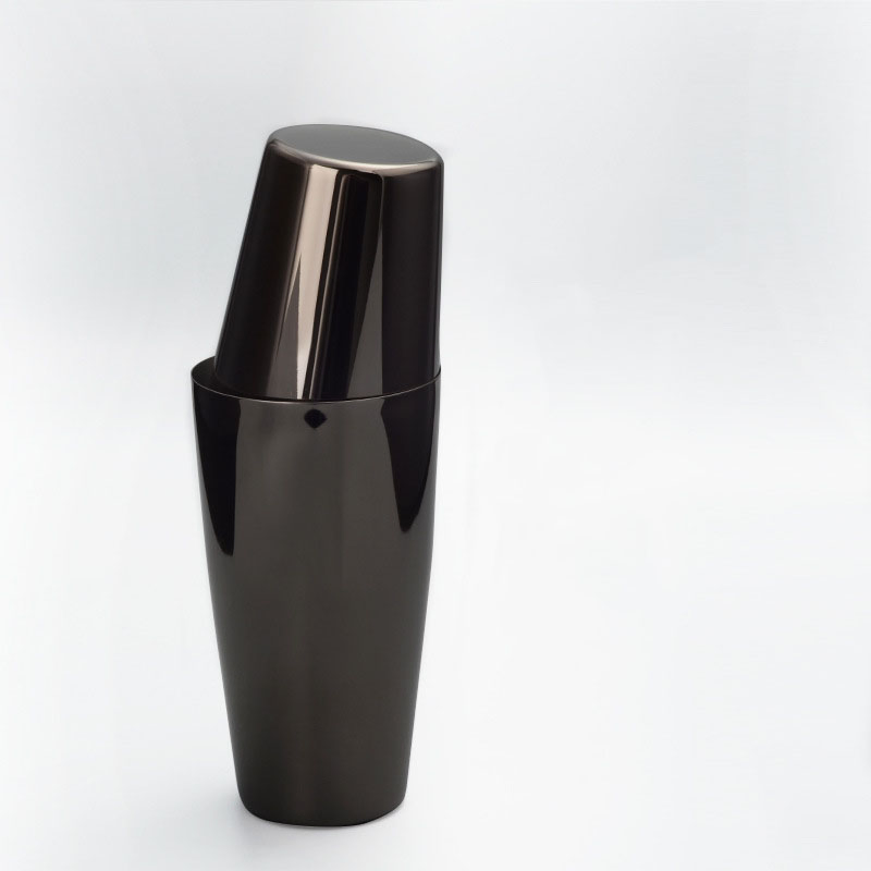 Бостонский шейкер для коктейлей, черный матовый