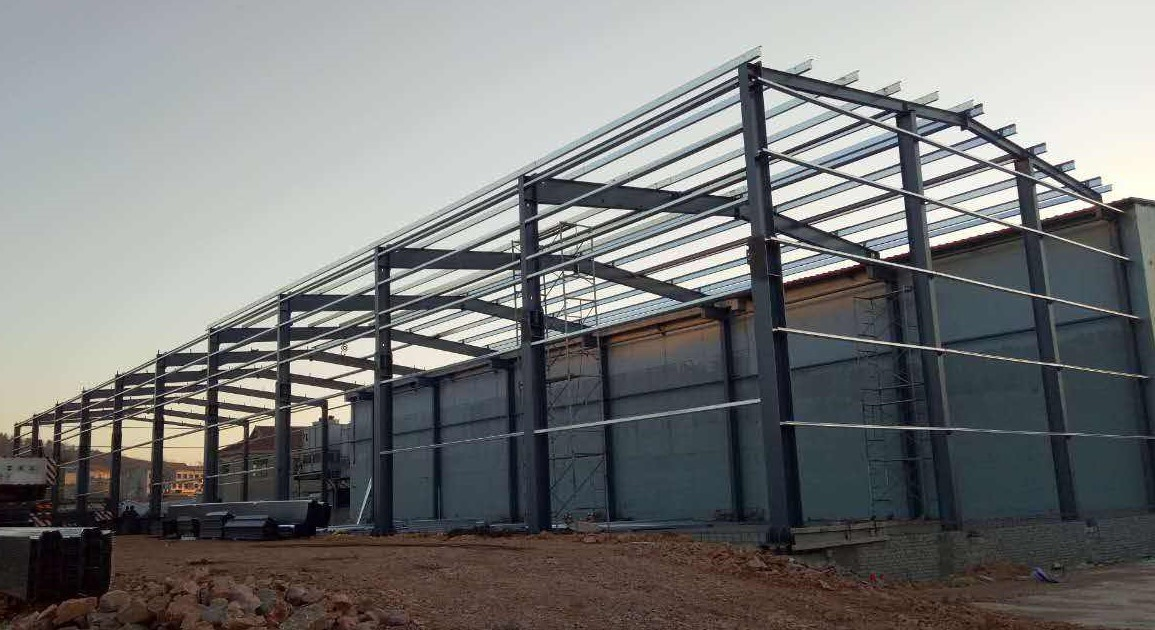 Prefab Hot Galvanized Steel Structure Workshop