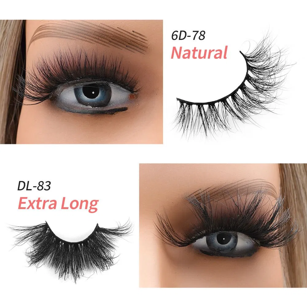 2025 Custom 14-18mm Luxury Strip False Eyelashes