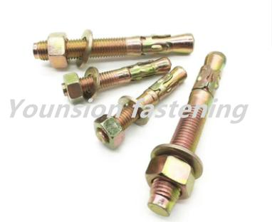 Стальной клиновой анкер с цинковым покрытием