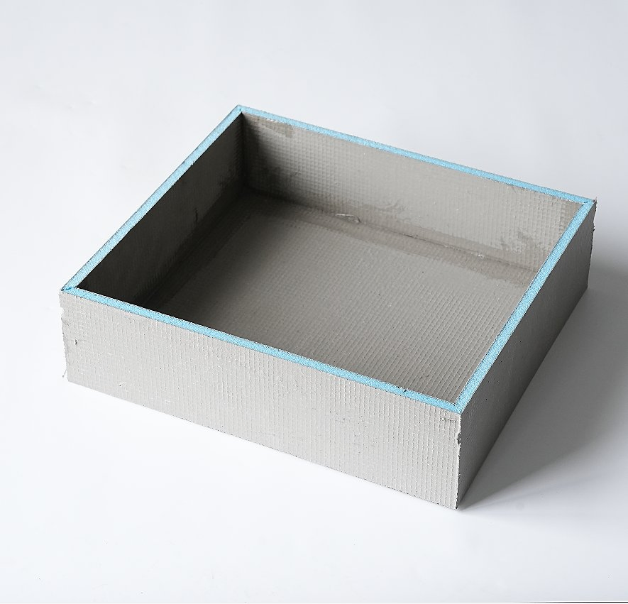 Custom Foam Board Niche for Rigid Insulation Shower Installation Needs