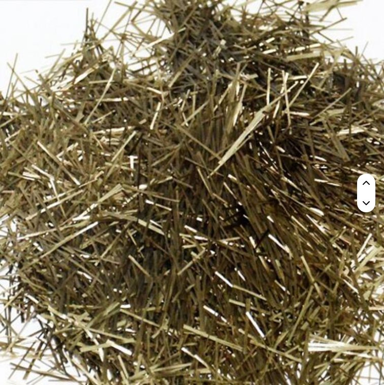 6mm 9mm 12mm Carbon Fiberglass Basalt Fiber Chopped Strands for Concrete Reinforcement