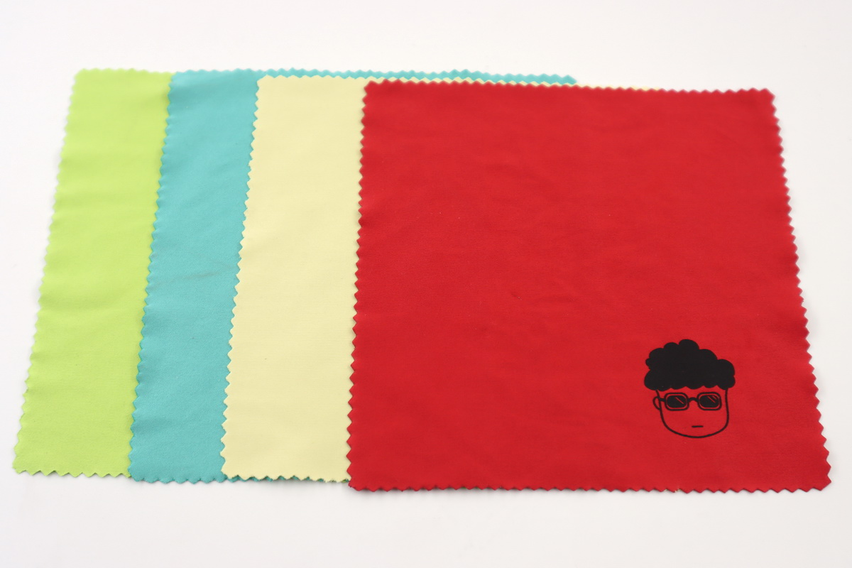 Cheap Custom 100%Polyester Microfiber Optical Cleaning Cloth Glasses Wipe Cloth