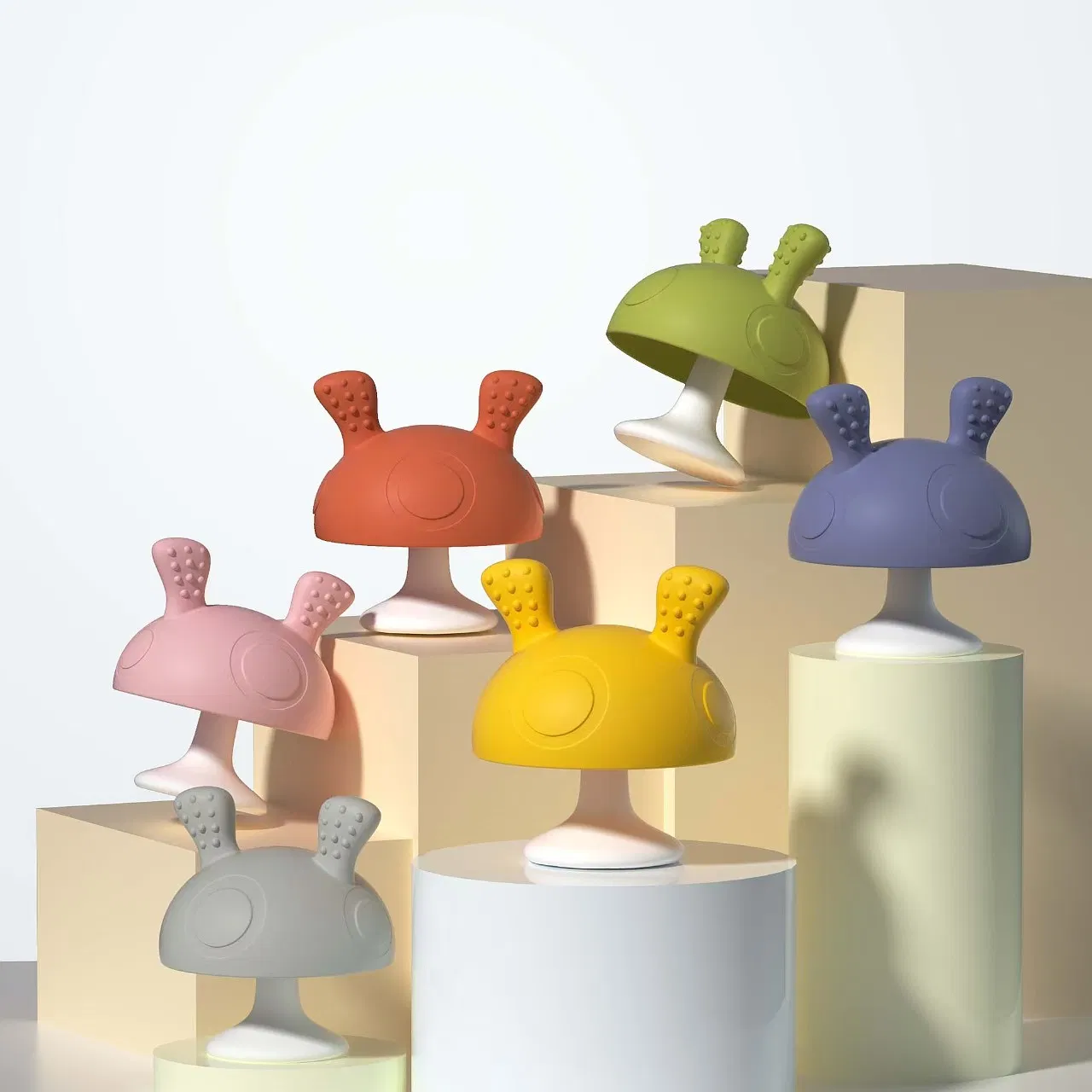 Safe and Non-Toxic Silicone Baby Teethers for Teething Relief