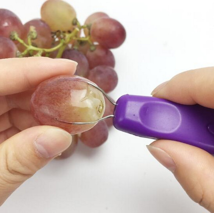 Kitchen Tools Stainless Steel Grape Peeler