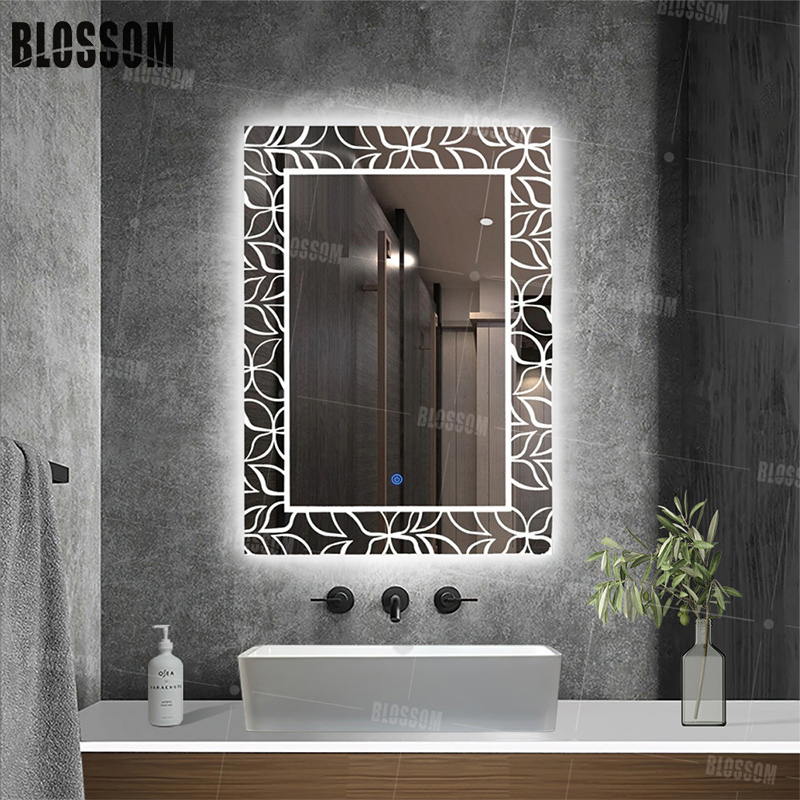 Smart Backlight Wall Mounted LED Bathroom Vanity Mirror