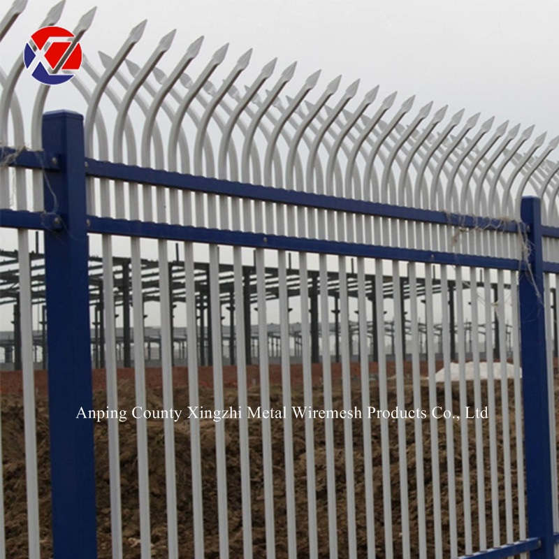 4'h X 8' Steel Picket Swimming Pool Tubular Metal Fence