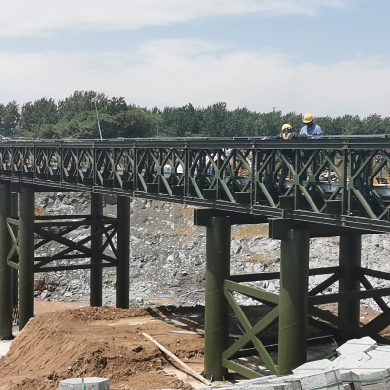 High Strength Corrosion Resistant Durable Junction Deck for Bailey Bridge