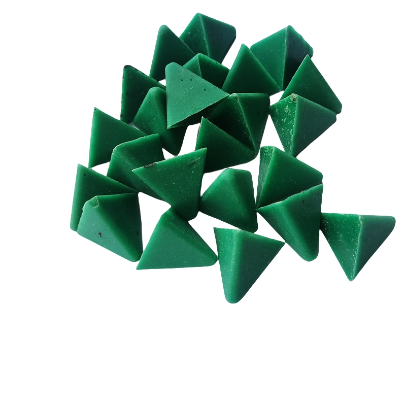 2024 New Brown Fine Polishing Lapping Block Cylinder Ceramic Media with Zirconia Aluminium Grits Abrasives Blasting Media