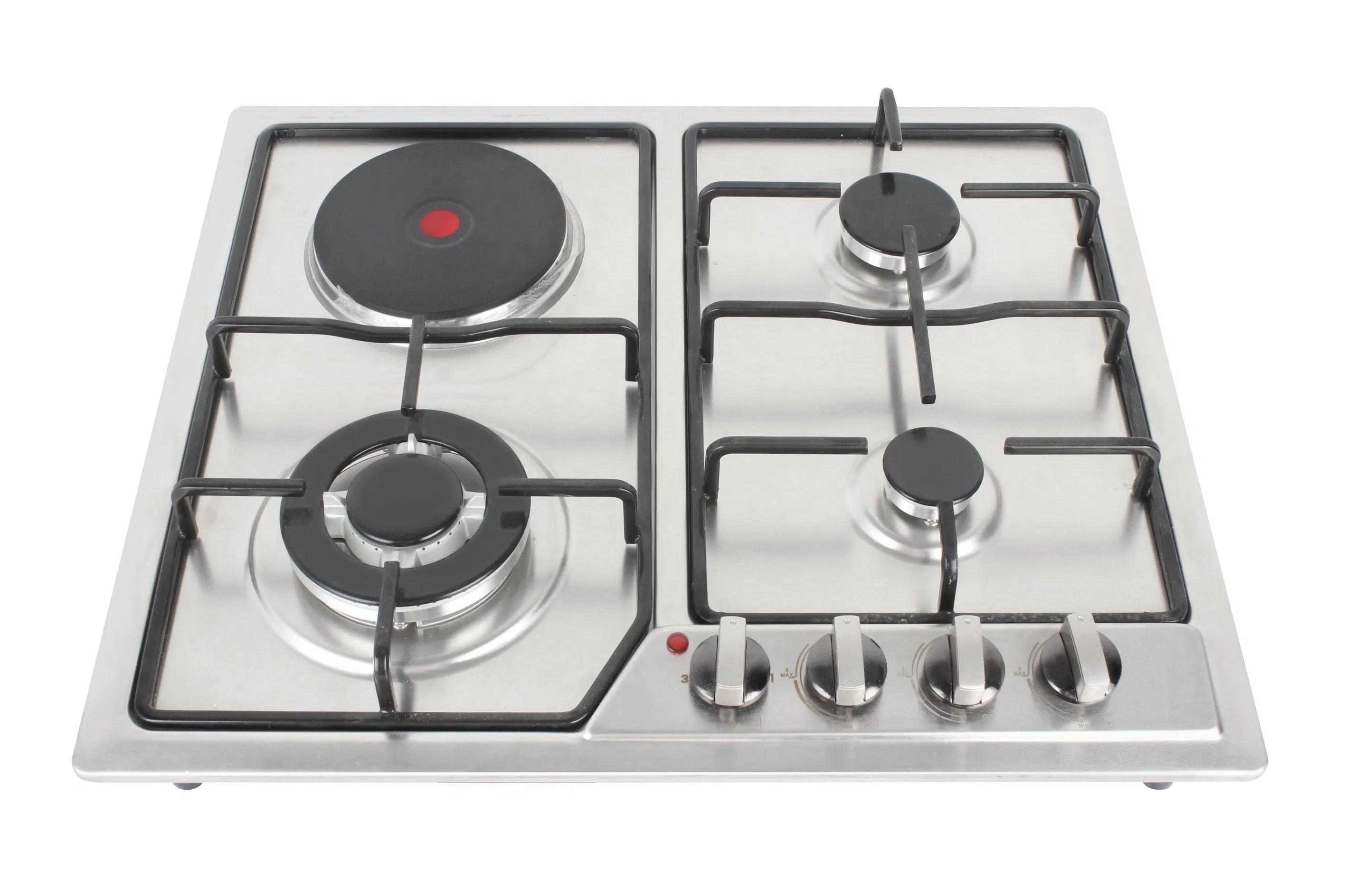 Africa Built in Stainless Steel Gas Cooktop Gas Ceramic Hob +Gas Burner Gaz Gas Stove