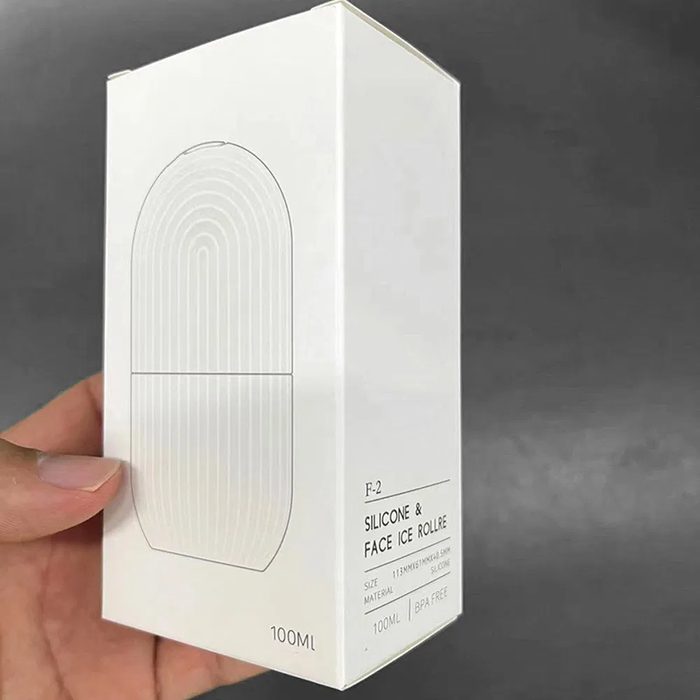 Cooling Glow Cube Mold Face Massager Silicone Facial Eye Neck Ice Massage Roller Globes