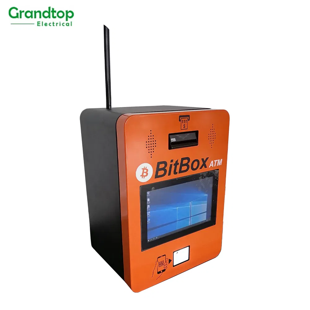 OEM 10.1 Inch Self-Cash Recycling Crypto ATM Machine Btc Token Exchange Kiosk