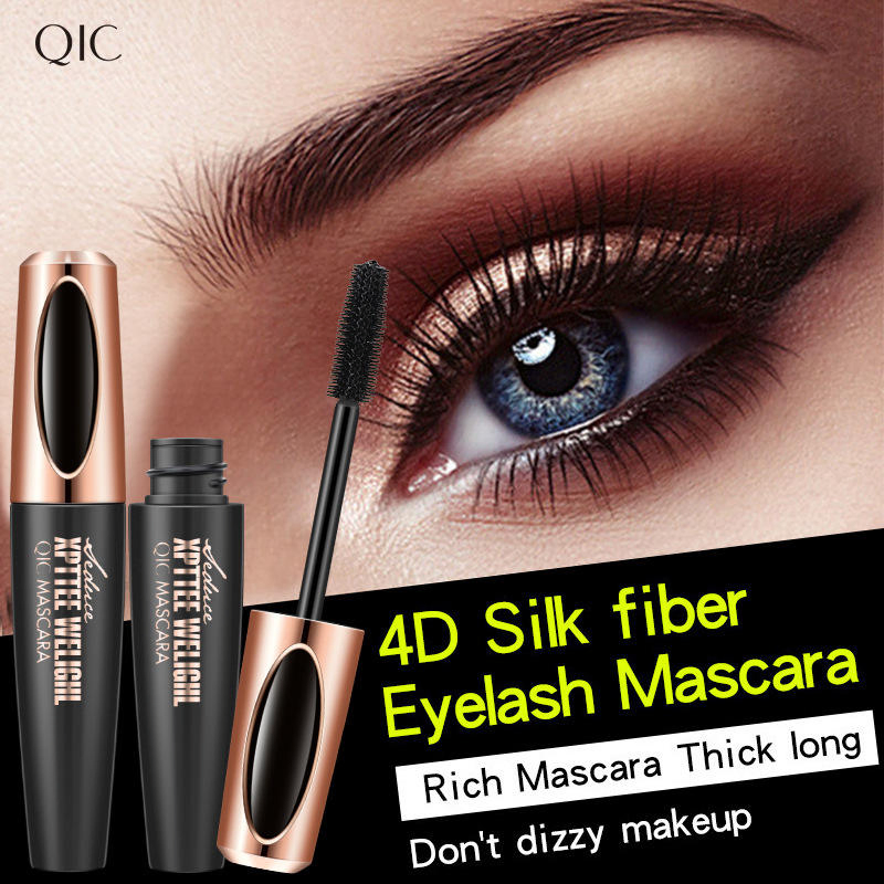 Made in China, Eye Black, Waterproof, Thickening, Lengthening, Curling, Silicone Brush Head, 4D Eye Black