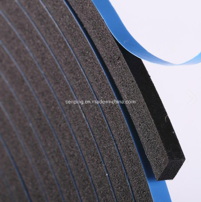 EVA Foam Anti-Collision Strip PU Sponge Sealing Strip Construction EVA Foam Tape PVC Sealing Spacer Tape Linerless Foam Tape Double Sided High Adhesive Foam