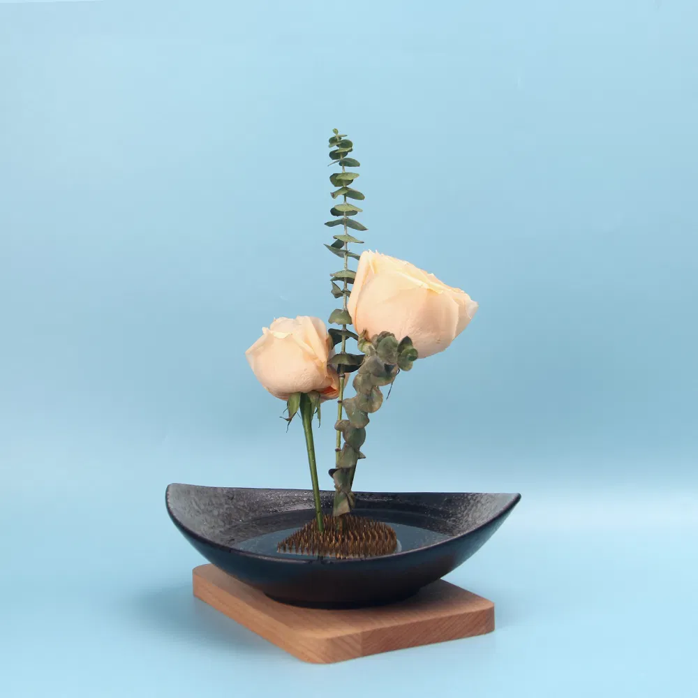 Copper Fanshaped Kenzan Holder for Fresh & Dried Blooms