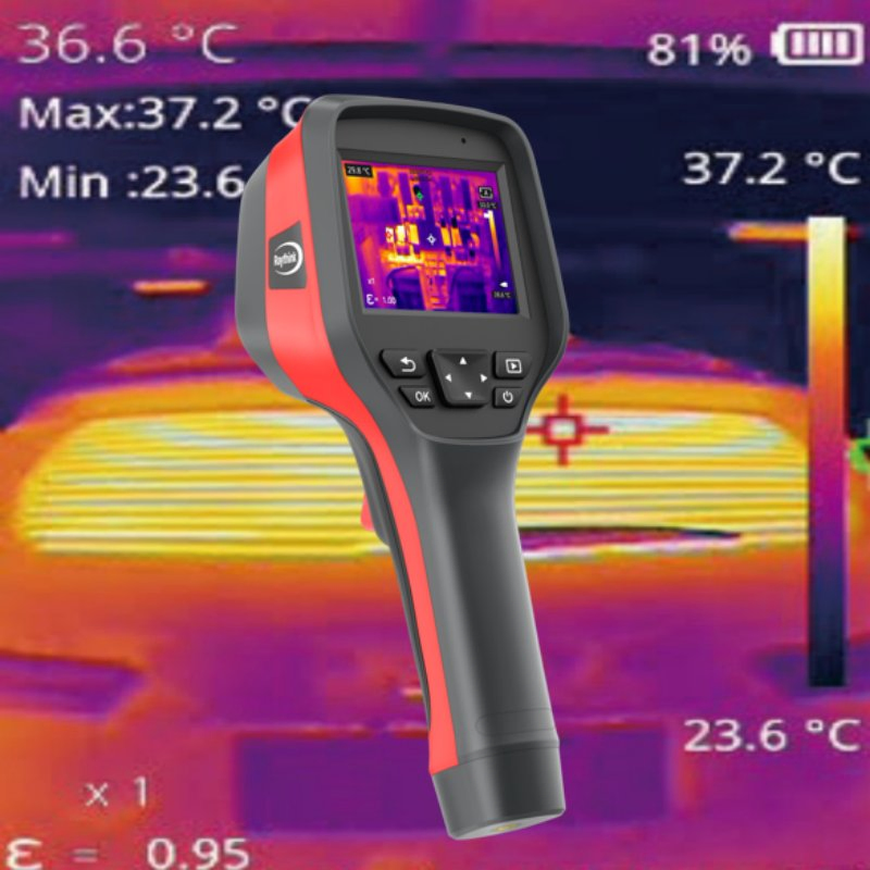 Handheld Thermal Camera Equipment Maintenance/Circuit Design Real-Time Temperature Measurement