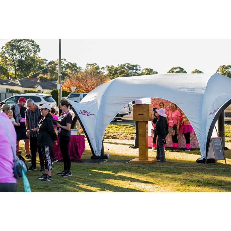 Factory Sale Inflatable Tent for Sports Events Transparent Window Fireproof