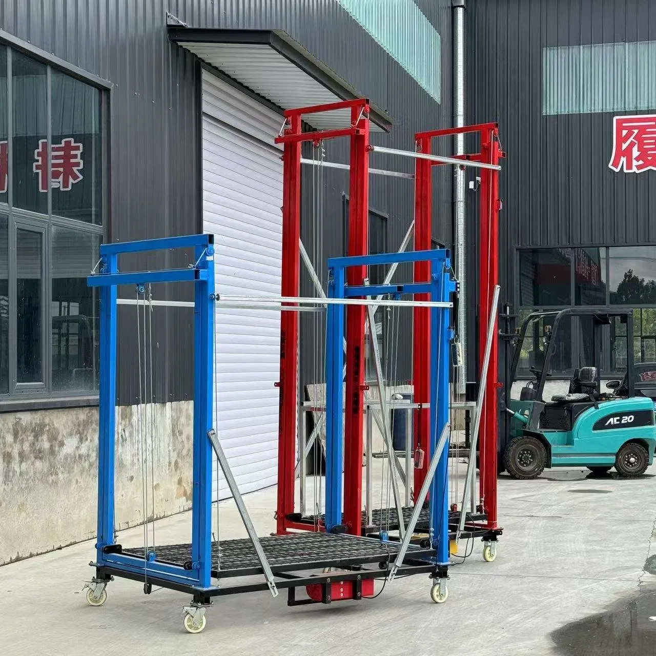 Hot Sale Electric Scaffolding Multi-Level Lifting Platform with 360 Rotationg Wheels Foldable Steel Mobile Liting for Construction Use