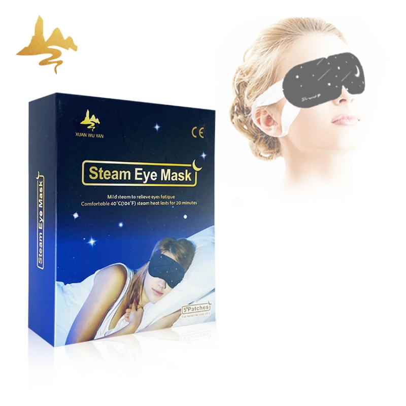 Medical Supplier Relieve Fatigue Instant Heat Feeling Transdermal Eye Steam Mask