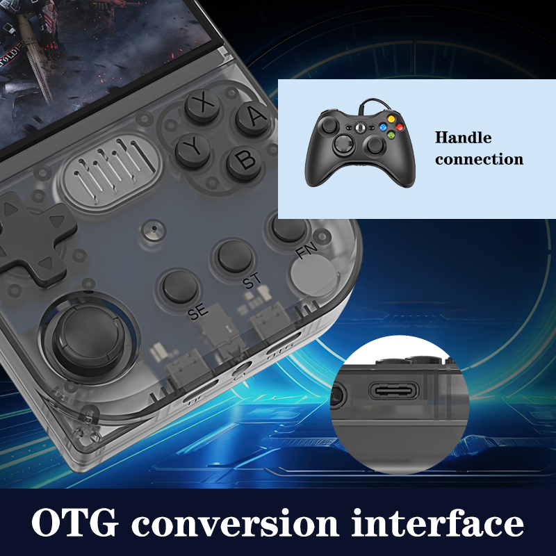 Портативная консоль R36 Vx High Performance с IPS экраном 3.5 дюйма