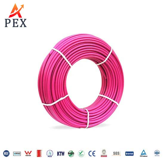 Pex-B Oxygen Barrier Pipe for Underfloor Heating and Water Supply, Red, EU Certified (20X1.9mm, PN1.25)