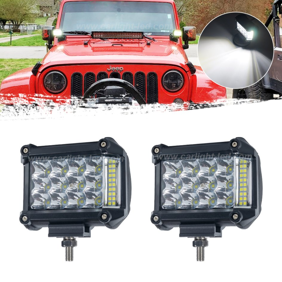 LED Off-Road Work Lamp Headlight for Truck Driving Fog Boat Light Bar