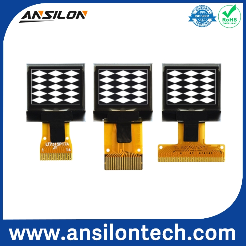 OLED-дисплей 0.66 дюйма 64x48, монохромный, SSD1306