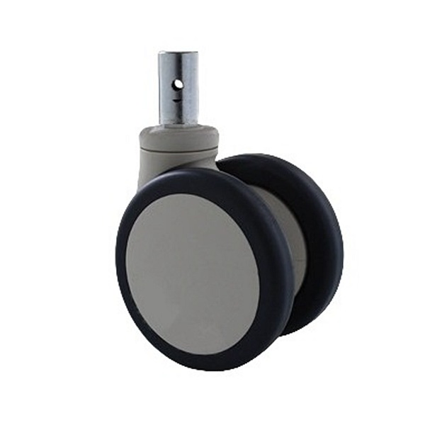 S Series TPU Casters for Hospital Medical Instrument, Clinic Apparatus Wheels for Diagnostic and Therapy Facility and Trolleys