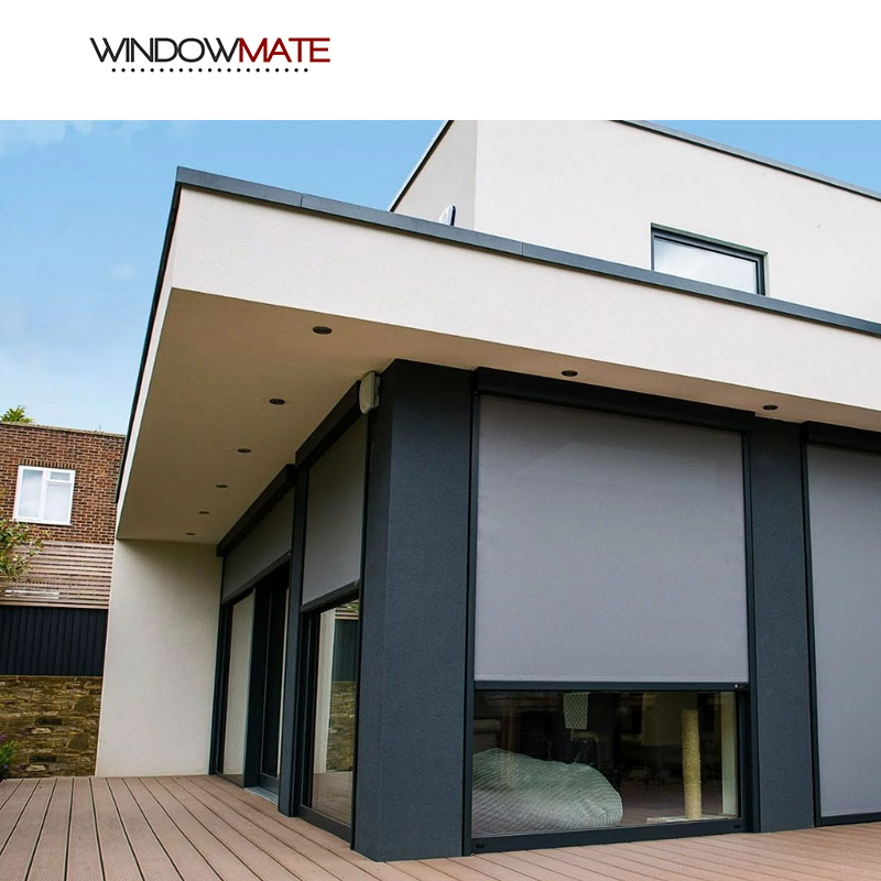 Factory Motorized Window Shade Roller Blinds Customized Outdoor Waterproof