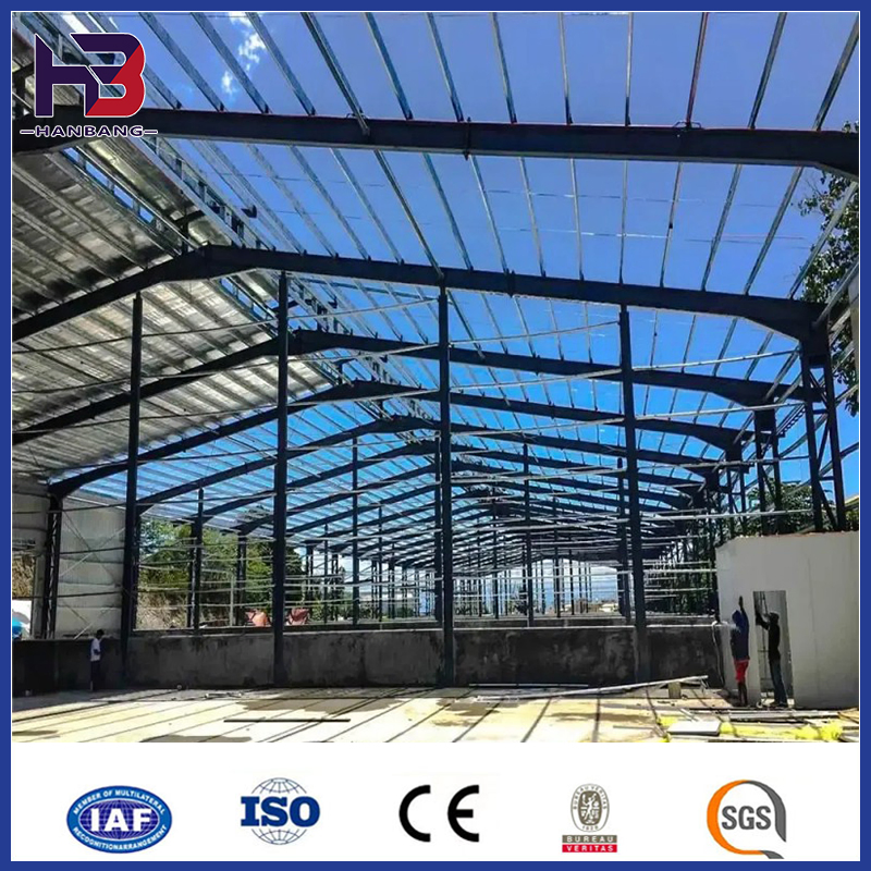 SGS Factory Supply Metal Construction Materials Prefabricated Steel Structure Workshop Building