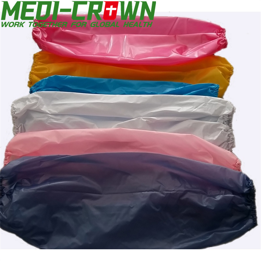 Premium Blue TPU Protective Sleeves Oil & Waterproof Kitchen Work Accessories