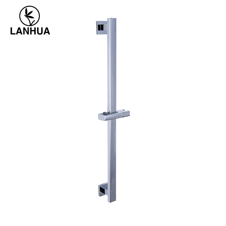 Регулируемая латунная штанга для душа с хромированным покрытием