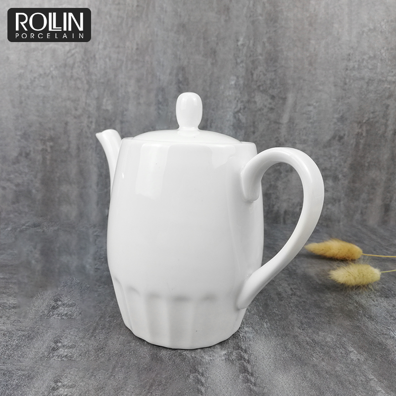 New Design High Porcelain Coffee Pot