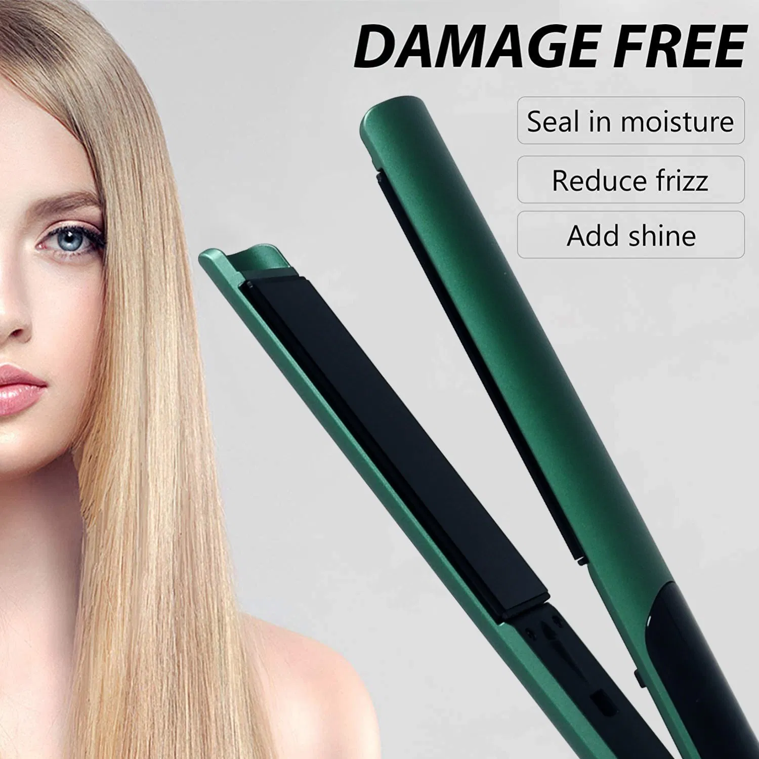 Professional Temperature Controled PTC Hair Straightener