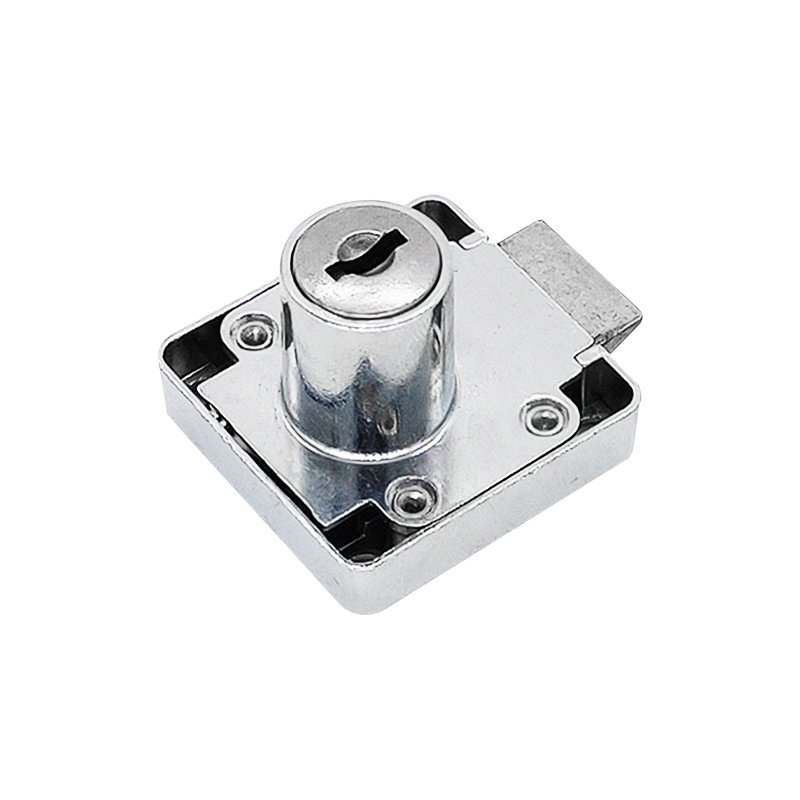 Customized Zinc Alloy Drawer Lock Office Metal Desk Drawer Lock New Style Furniture Lock with Master Key