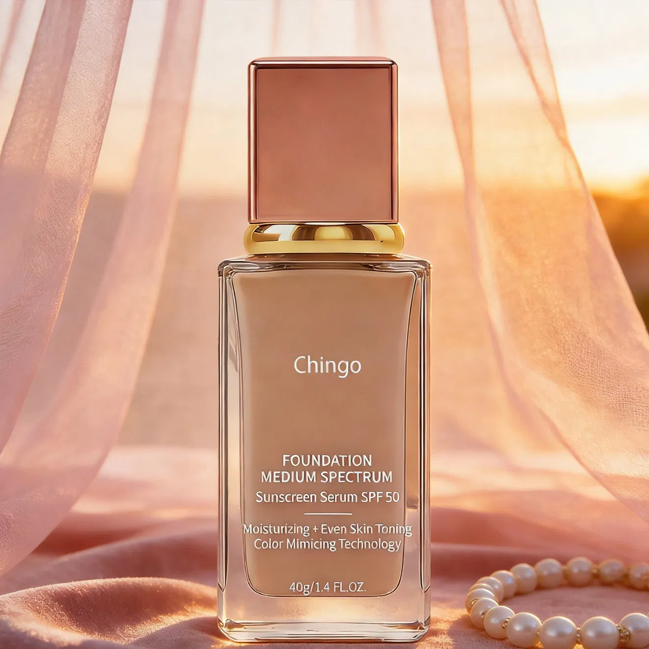Oil Free Lightweight Foundation for Clear Smooth Skin and Flawless Coverage