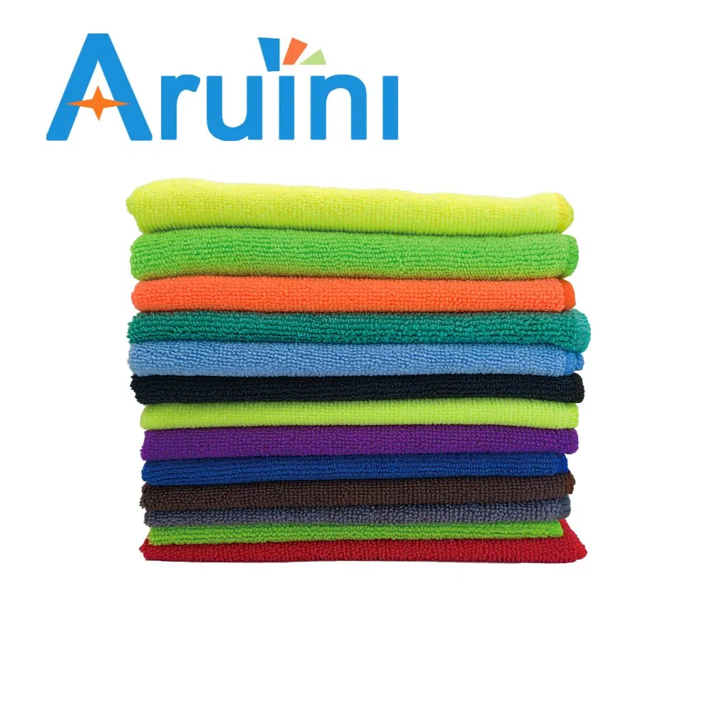 China Manufacturers Microfiber Towel Private Label Wholesale Microfiber Towel Household Cleaning Cloth