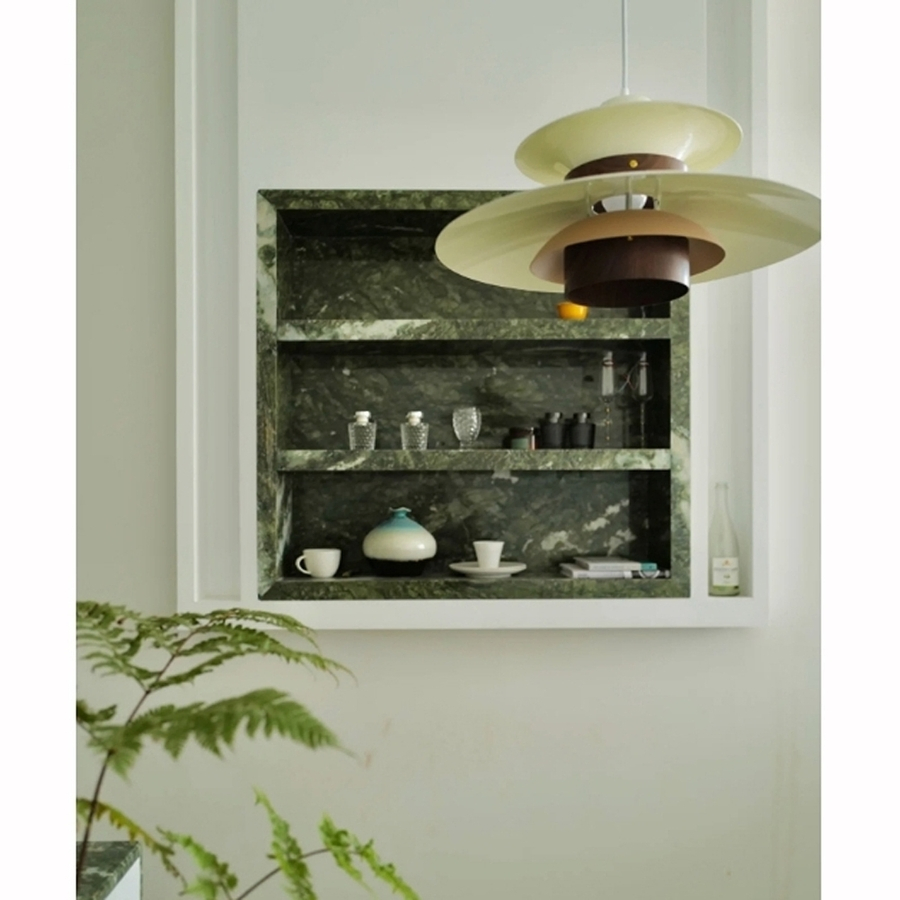 Wholesale Customized High Quality Dandong Green Natural Marble Slabs for Background Wall