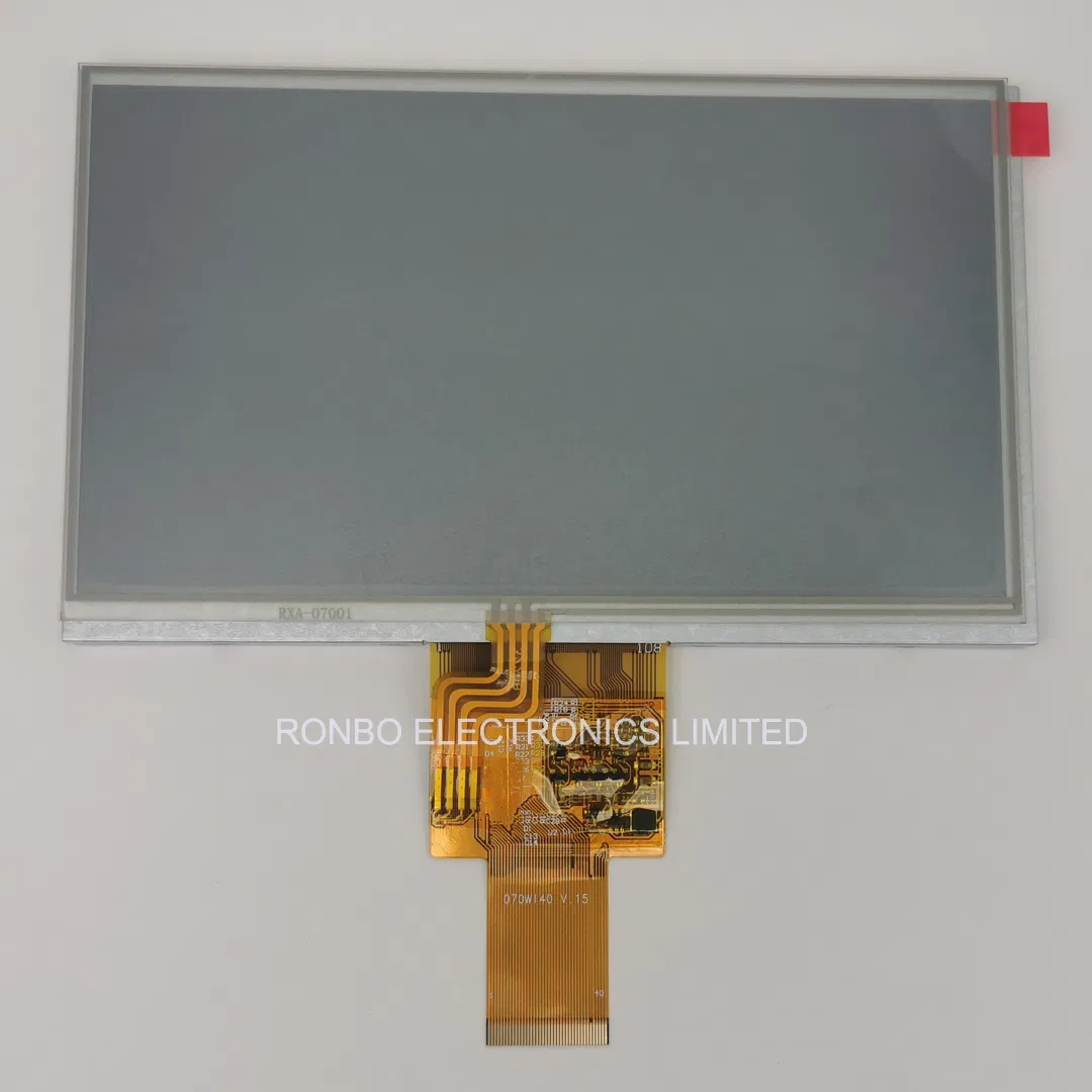 Customized 7.0 Inch 800X480 Touch Screen LCD Display RGB 40pin LCD Display