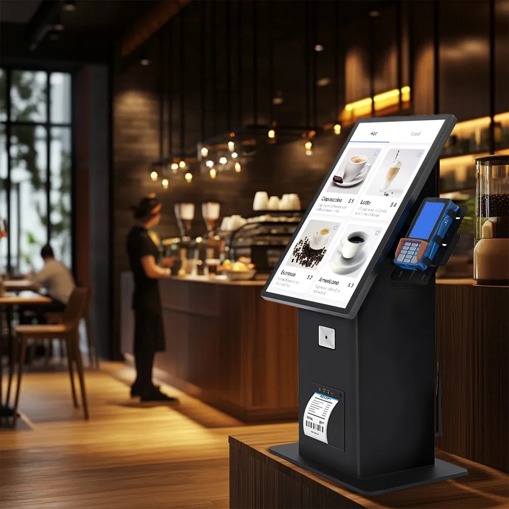 Сенсорный киоск самообслуживания 21.5-24 дюйма для ресторана