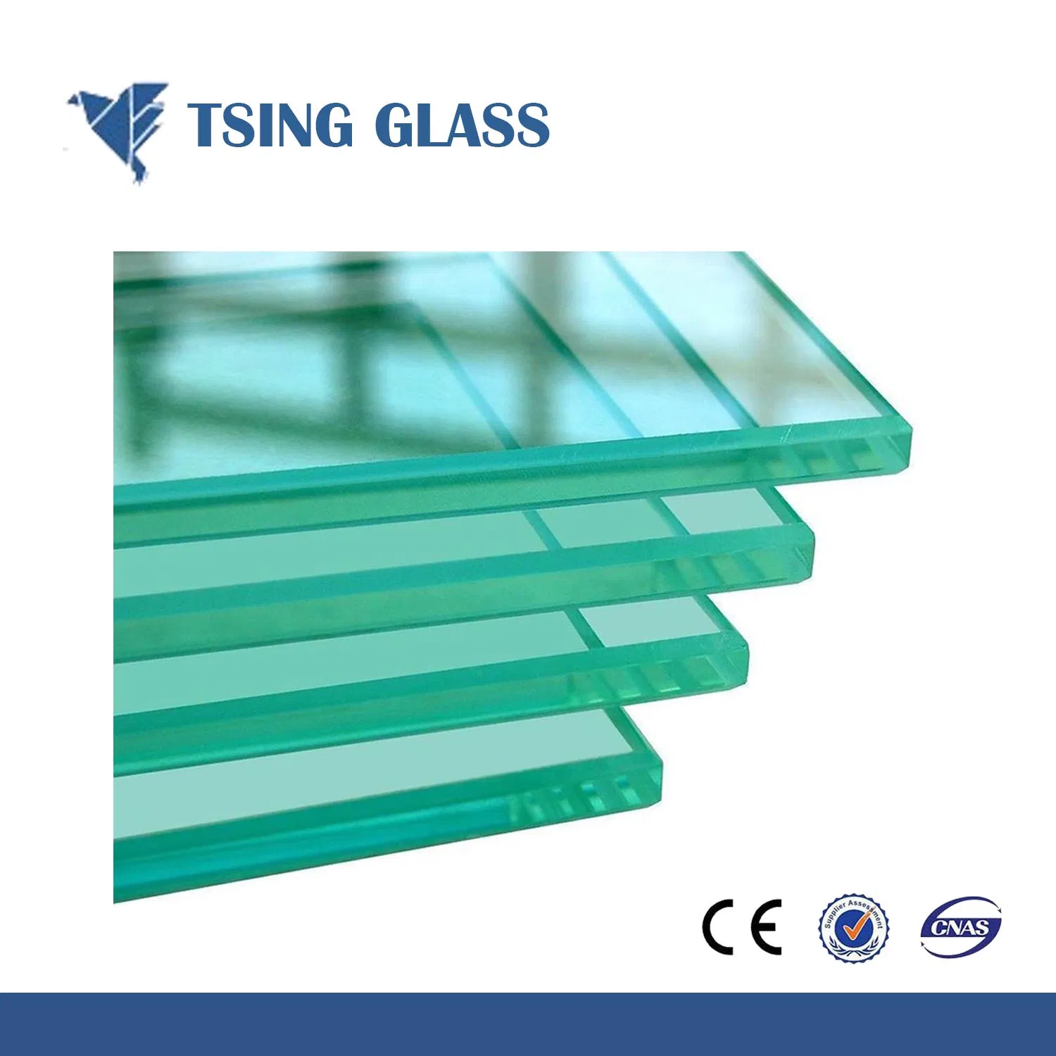 Clear, Bronze, Grey, Blue, Green Tinted Float Glass for Building/Window/Door