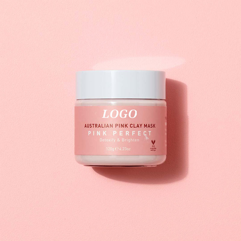 Beauty Cosmetics Skin Care Australian Rose Pink Clay Mask Brighten Skin