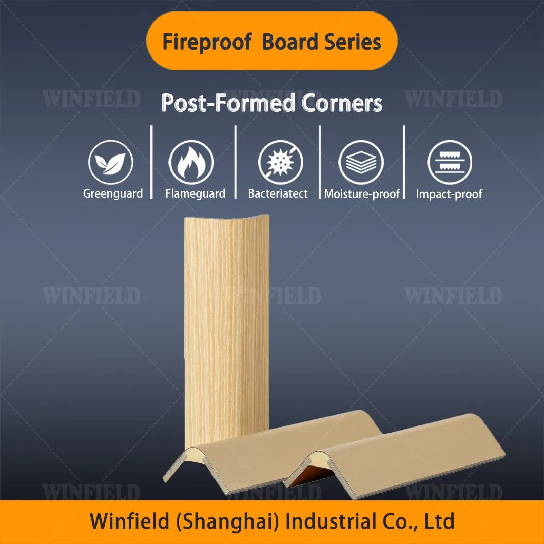 Wall Corner HPL Laminate Wall Cladding Trim Interior Wall Panel for Prefabricated House