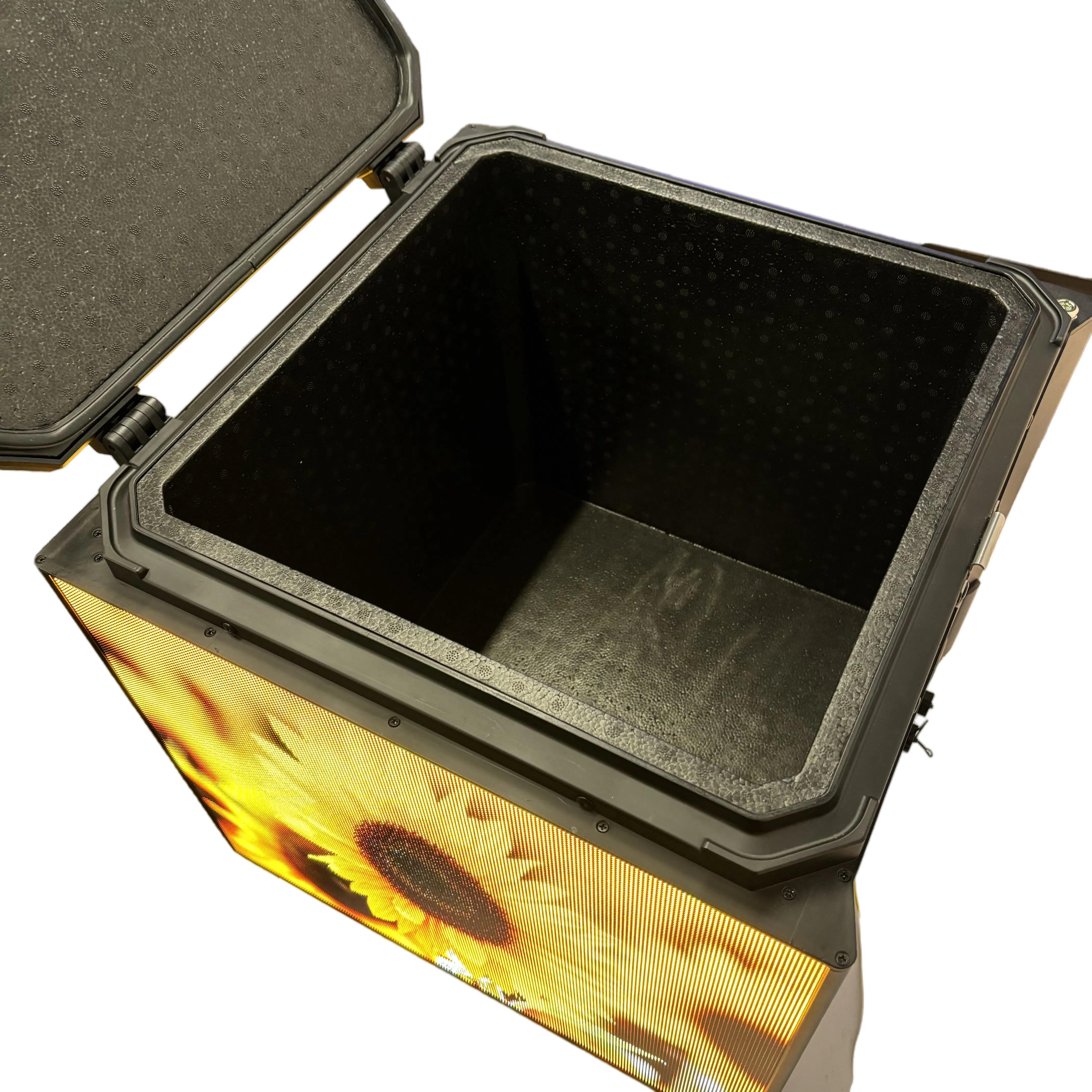 Waterproof Motorcycle LED Box with Adjustable Brightness Features