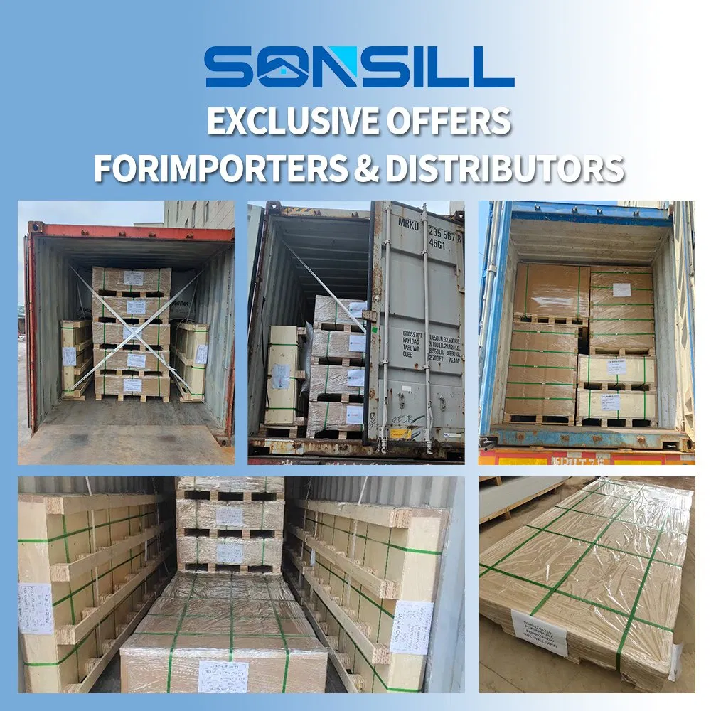 Sonsill High-Quality 2400*1200mm 3D Printing PVC UV Resistant Wall Marble Sheet Board for Modern Interiors